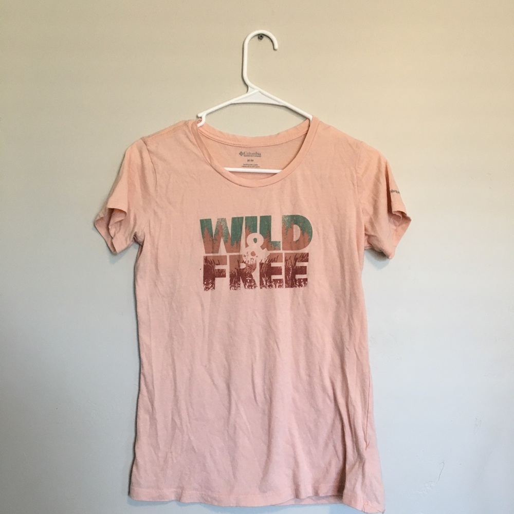 Pink workout shirt